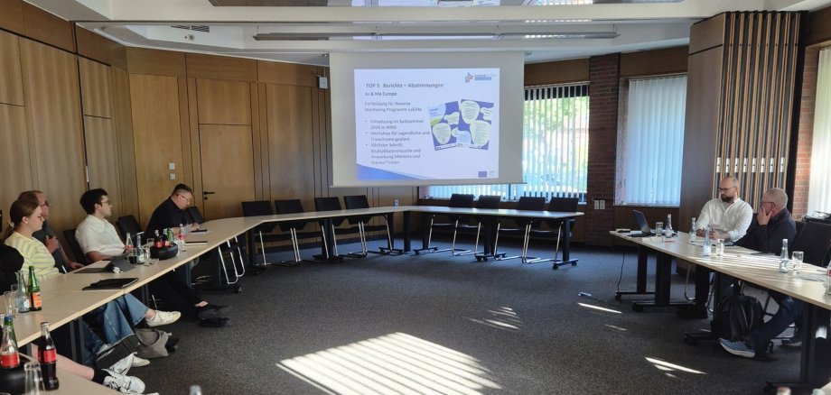 Die Lokale Aktionsgruppe Wesermünde-Süd befasste sich im Schiffdorfer Rathaus mit aktuellen Förderprojekten, neuen Projektideen sowie der Zwischenbilanz der laufenden LEADER-Förderperiode.